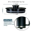 30 oz Tumbler Lid, Leak Proof Magnetic Lid, Spill Proof