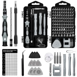 122 in 1 Precision Screwdriver Set,Magnetic Small Electronics Repair Tool Kit,DIY Mini Screwdriver Set,Professional Repair Computer Tool Kit for Repair Watch,Laptops,Phone,Tablets,Camera,Game Console