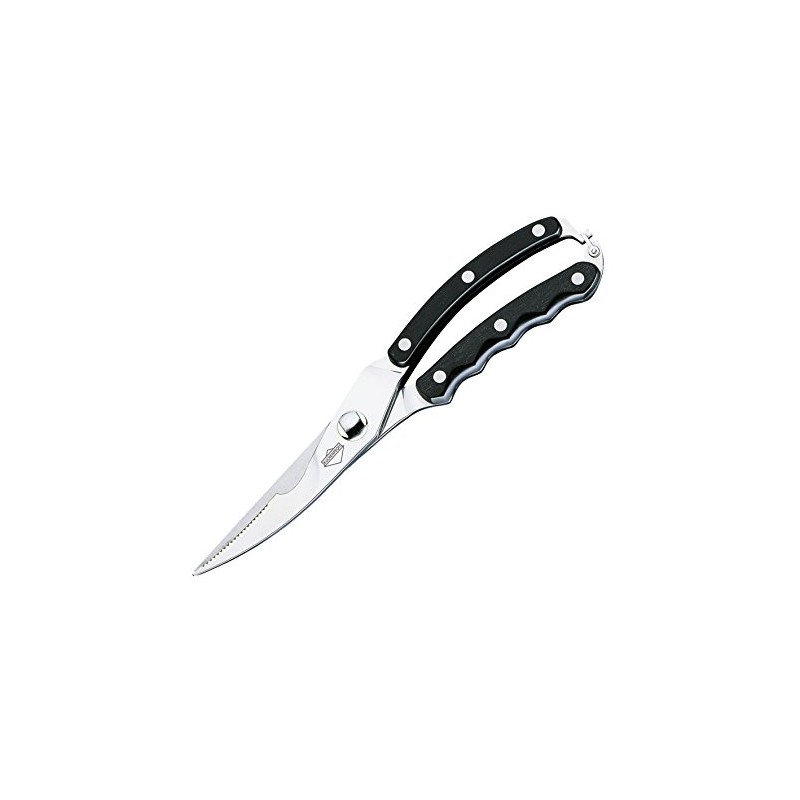 Küchenprofi Curved Poultry and Game Shears, 10-Inch Stainless Steel/Black -