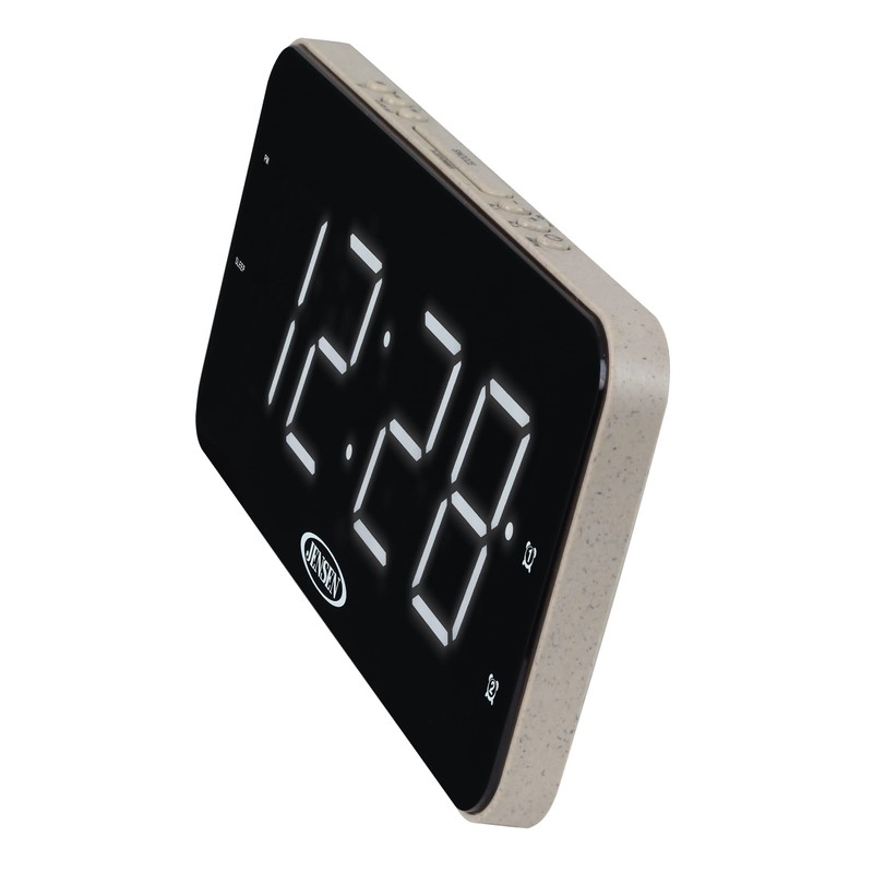 JENSEN JCR-212 JCR-212 AM/FM Digital Dual-Alarm Clock Radio