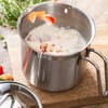 Stainless Steel Saucepan With Glass Lid, Sauce Pan, 2.5 Quart
