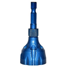 Outdoor Deburring, External Deburring / Chamfer Tool, Hex Shank Deburring Tool for Thread Repair, Deburring External Chamfer Tool, Metal Deburring Tool, for 3 mm to 20 mm, Blue