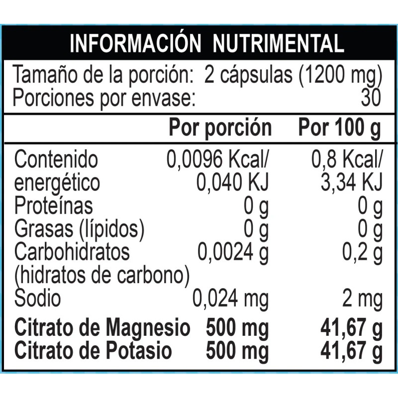 Magnesio Y Potasio, Colageno, Omega 3 Y Vit C Nt