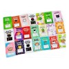 5 Mascarillas Kawaii De Hoja Tela Modelos Surtidos                                                                                                    
