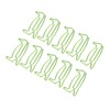 100Pcs Paper Clips Cute Unique Penguin Shape Electroplating Process Lightweight