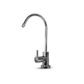 WECO Designer Drinking Water Faucets for Reverse Osmosis (RO) Water Filters & Other Undersink Water Purification Systems (Euro Style, Chrome)