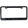 GMC Sierra Stealth Blackout License Plate Frame
