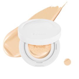 Parnell Cicamanu Serum Cushion - Base De Maquillaje Hidratante Para Piel Sensible Y Seca, Con Cobertura, Acabado Luminoso Y Textura Ligera (0.52 Onzas