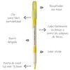 Pentel S515-G Marcatexto Cuerpo Delgado, Amarillo