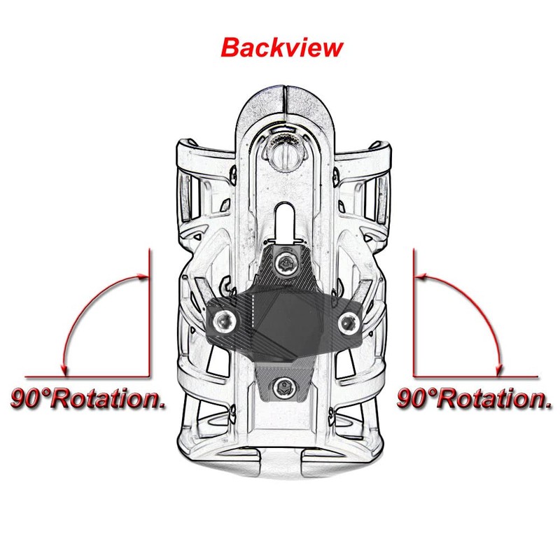 Beverage Water Bottle Drink Cup Holder Bracket Handlebar Mounting fits