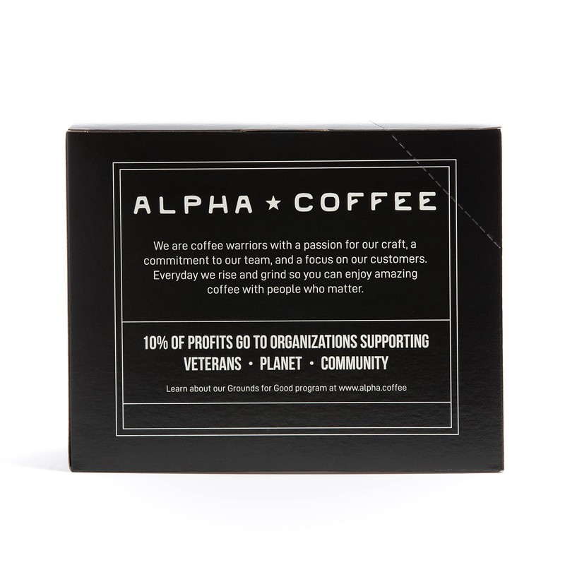 Alpha Coffee – Warrior Select - 24 Count Coffee Pods