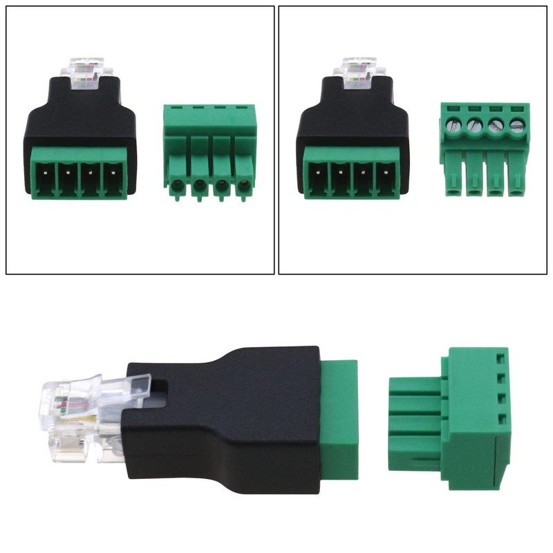 ECSiNG 2 x RJ11 Public to 4 Pin Female Telephone