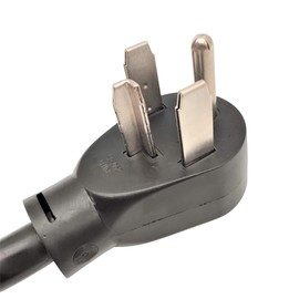 Parkworld 61728 Adapter Cord 4 Prong Dryer Plug 14-30P to 10-50R Electric Stove Receptacle, NEMA 14-30 Dryer Male to NEMA 10-50R Electrical Stove Female, 30A, 250V 1.5FT