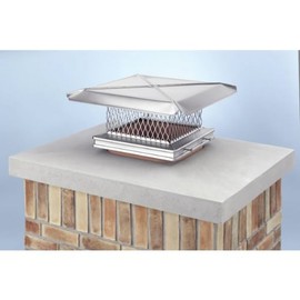 100133 13x13 S.S. Gelco Chimney Cover