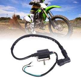 12V Ignition Coil Module Replacement for Pit Bike 125 Dirt Bike ATV Spark Plug High Voltage Coil