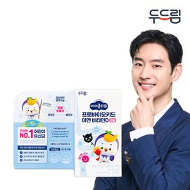 Dodream [Do Dream] Icle Time Probiokid Zinc Vitamin D Capsules 30 Capsules x 1 Box (1-Month Supply) / [두드림] 아이클타임 프로바이오키드 아연 비타민D 캡슐 30캡슐 X 1박스 (1개월분)