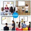 H-Qprobd 36"x24" White Board for Wall Double-Sided Magnetic Dry Erase