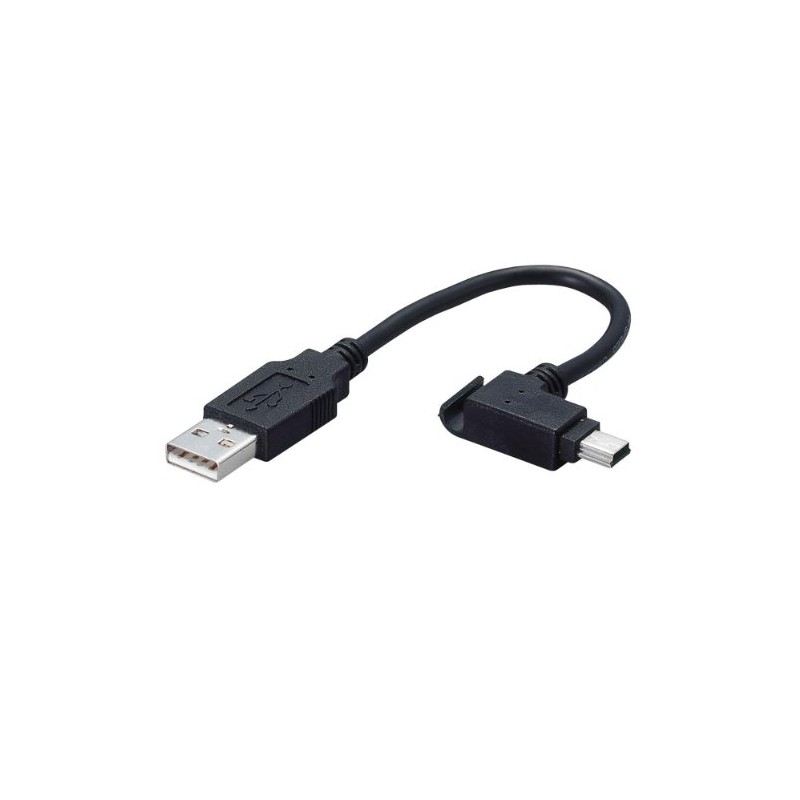 ELECOM モバイル用USBケーブル USB(A)オス-USB(miniB)オス 0.1m USB-MBM5