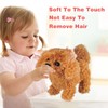 WorWoder Plush Teddy Toy Puppy Electronic Interactive Pet Dog -