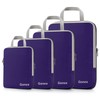Gonex Compression Packing Cubes Extensible Organizer Bags For Travel Suitcase