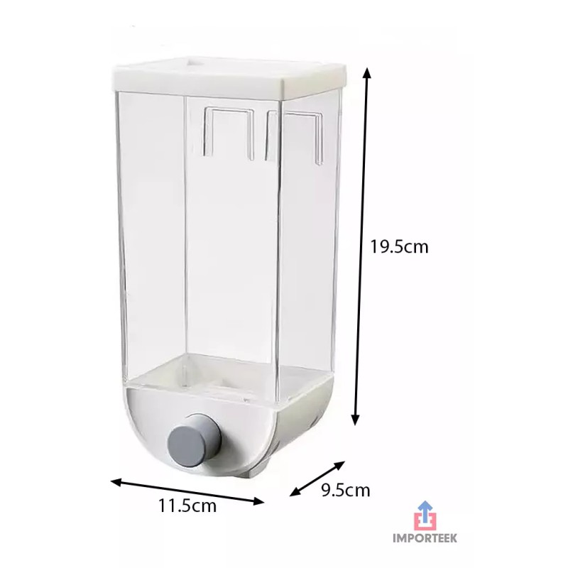 Importeek Dispensador Despachador Semillas Cereales Alimentos Cocina