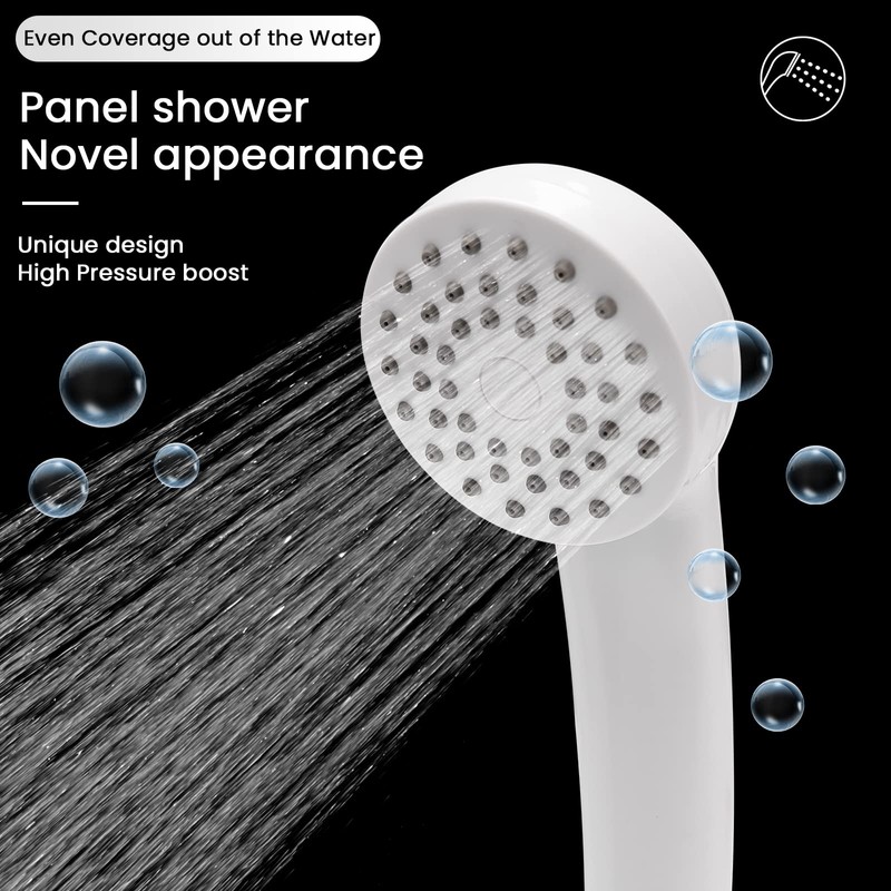 Koopsmate Shower Head, Manual Shower Head Water Pressure and Ergonomic
