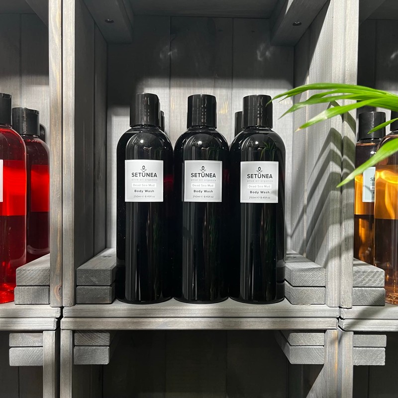 Setunea Organic Olive Oil and Dead Sea Mud Body Wash