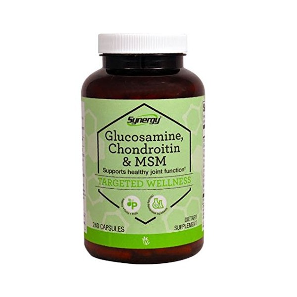 Vitacost Synergy Glucosamine Chondroitin and MSM 240 Capsules
