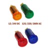 tooloflife Indicator Light Indicator Light LED Yellow 12.5 mm Metal