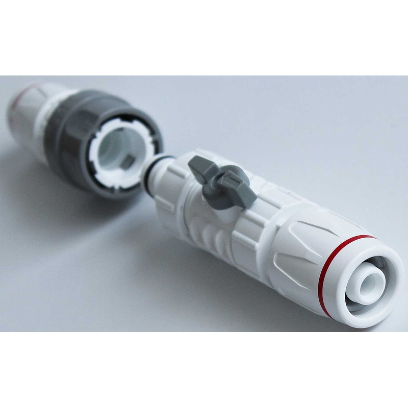 Toyox C-22 One-Touch Intermediate Fitting with Faucet for Easy Hose