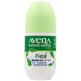Avena Instituto Español Deodorant Roll-On Fresh, Anti-transpirant, Long-Lasting, Non-Alchohol, 2-Pack of 2.53 FL Oz each, 2 Bottles