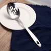 1 Pcs Slotted Spoon Stainless Steel Cooking Spoon Kitchen Serving