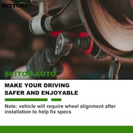 SCITOO Camber Arm Rear Left and Right Adjustable Suspension Kit Fit for 2006-2013 for Lexus IS250 /2006-2013 for Lexus IS350