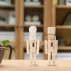 JOINPAYA Pack of 6 Empty Christmas Nutcracker Soldiers: DIY Wooden