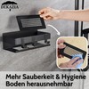 DEKAZIA® Shower Shelf No Drilling Black Shower Shelf No Drilling