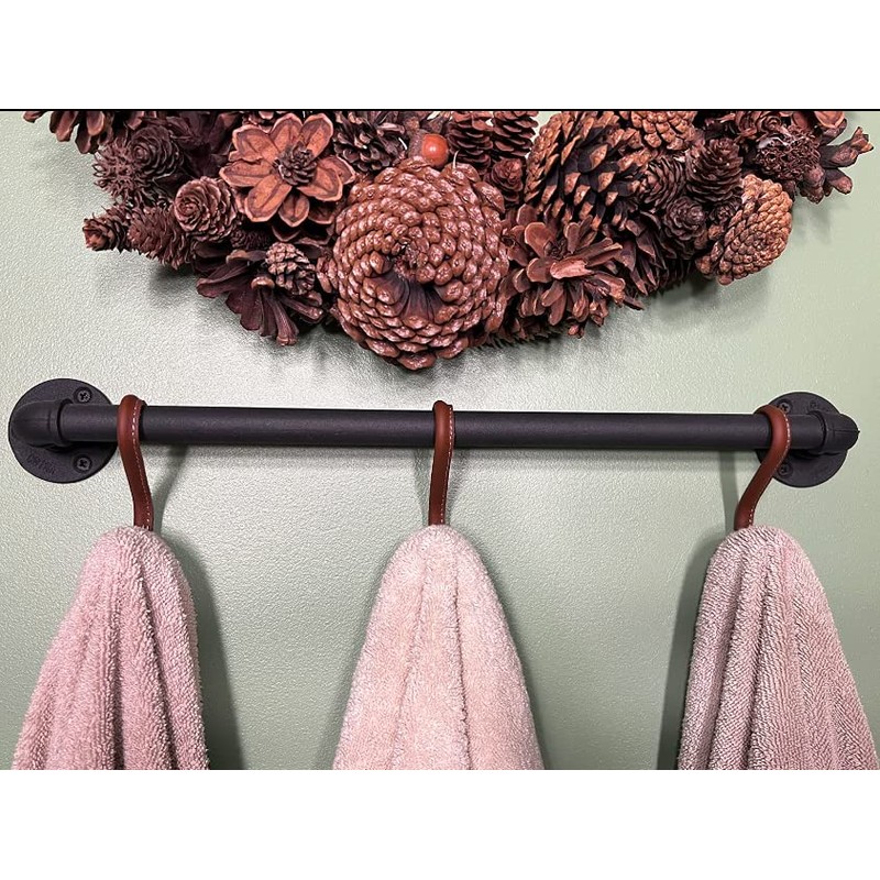 Brute Strength - S Shaped Hooks Wrapped in Full Grain