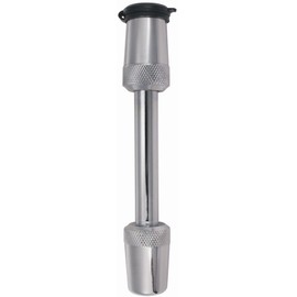 Trimax TH4 5/8" x 4-3/8" Diameter Premium Keyed Receiver Lock, Silver