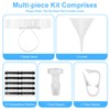 Urine Test Complete Kit with Silicone Funnel & 10 Temp