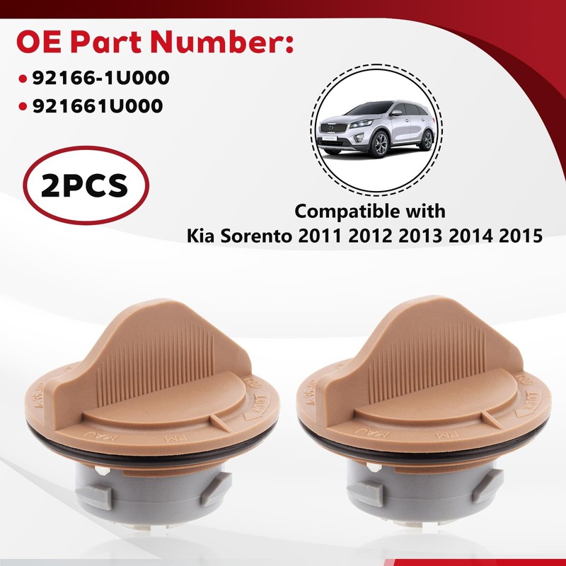 Svicari Headlight Headlamp Socket Holder Fit for Kia Sorento 2011