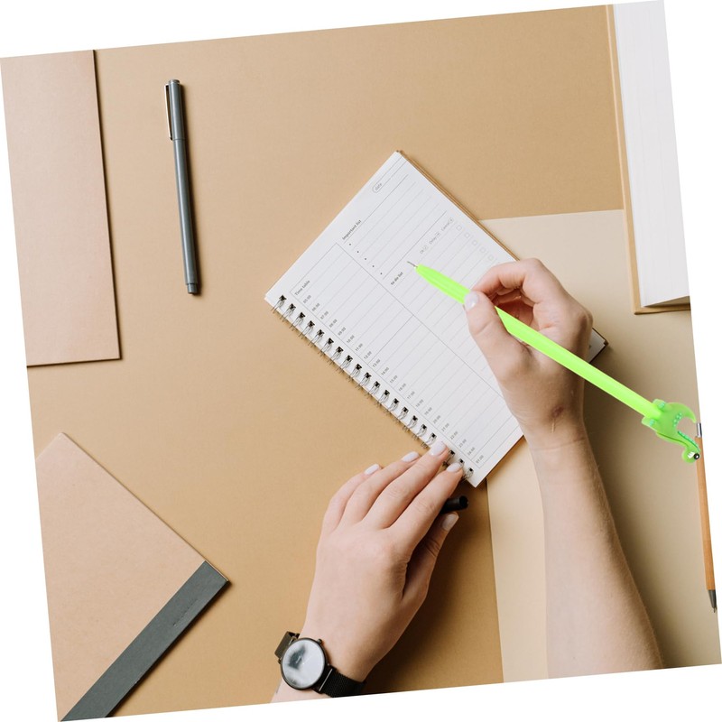 Operitacx 16pcs Cartoon Writing Gel Pens Office Sign Pens Dinosaur