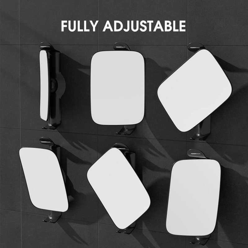 TOUCHBeauty Shower Mirrors for Men, 3X Magnification Shaving Mirror with