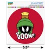 Looney Tunes Marvin The Martian Kaboom Automotive Car Window Locker