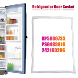 Topteng Refrigerator Door Gasket Freezer Door Gasket for Frigidaire, for Kenmore, for Crosley, for Westinghouse AP5806733 PS9493819 242193206