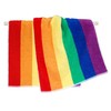 Lashuma Striped Hand Towels 50 x 100 cm, Colourful Terry
