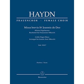 Haydn: Missa brevis St. Joannis de Deo, Hob. XXII:7 (arr. for female choir) (Full Score)