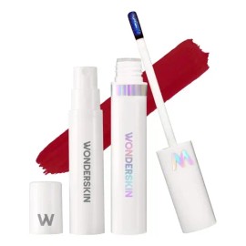 Labial Líquido Wonderskin Wonder Blading Rojo Larga Duración                                                                                          
