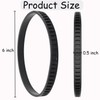 Upgraded 4 Pack 650721 00 Bandsaw Rubber Tires Replacement for