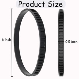 Upgraded 4 Pack 650721 00 Bandsaw Rubber Tires Replacement for Dewalt Portaband Rubber Wheels DWM120 DW328K DCS374 D28770 D28770K 514002079 6230 6232-20 A02807