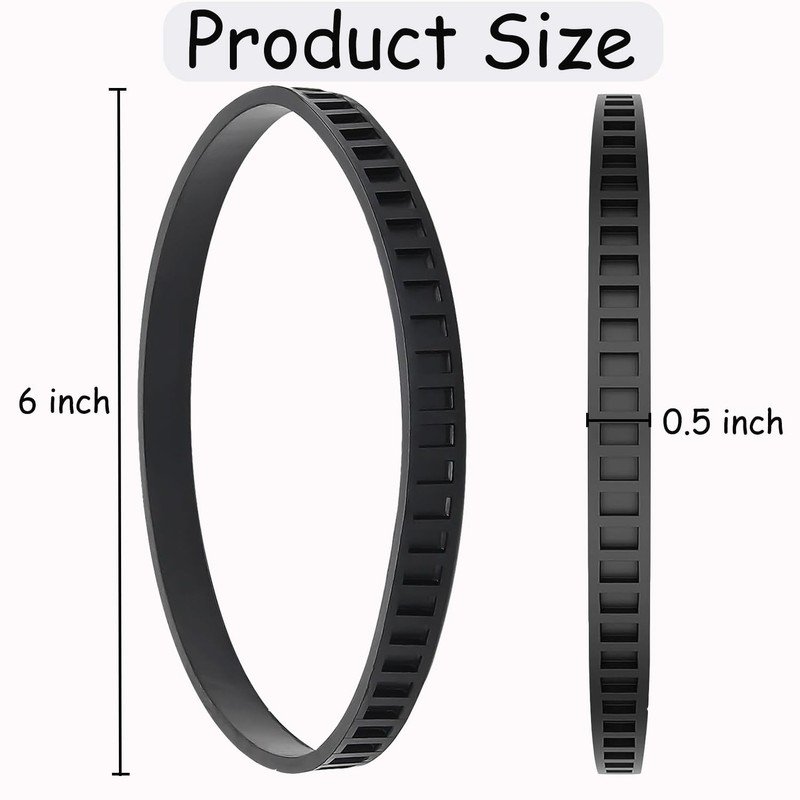Upgraded 4 Pack 650721 00 Bandsaw Rubber Tires Replacement for