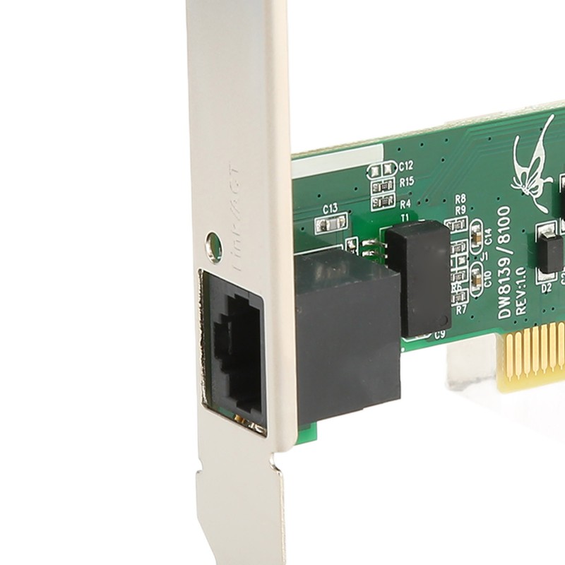 PCIe Network Card Self Adaption 10 100mbps NIC RJ45 Auto